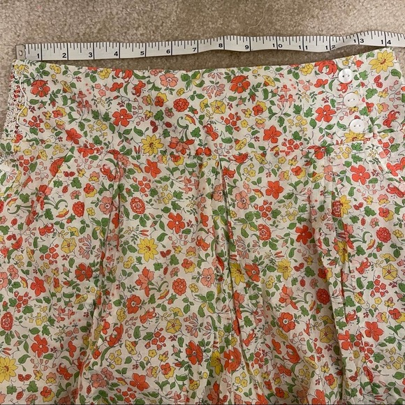 American Eagle Outfitters Floral Mini Skirt - Red, Green, Yellow - Picture 10 of 11